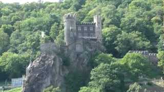 Flusskreuzfahrt 4 5 auf dem Rhein Von Rüdesheim bis zur Loreley  Full HD [upl. by Feliza]