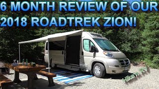 6 Month Review of our 2018 Roadtrek Zion [upl. by Gabi]