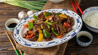 Mongolisches Rindfleisch  Mongolian Beef  zart amp lecker [upl. by Sension]