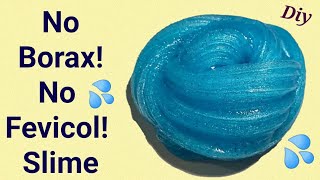 how to make slime no borax no activator 1000 real slime recipe twin tag slime [upl. by Rahs]