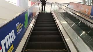 Schindler 9300AE Escalators  Living Plaza Balikpapan East Kalimantan [upl. by Ecyac]