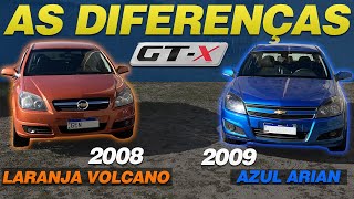 O QUE MUDA DO VECTRA GTX 2008 LARANJA PARA O VECTRA GTX 2009 AZUL [upl. by Notlew702]