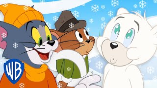 Tom amp Jerry  Here Comes Winter ☃️  Cartoon Compilation  wbkids [upl. by Arimahs]