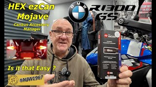 BMW R1300GS Hex ezCan Mojave install and set up [upl. by Houghton]