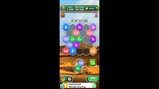 Hexa block gameplay part 15 short viral [upl. by Ramedlab]