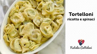 TORTELLONI RICOTTA E SPINACI  Ricetta classica per il pranzo della domenica  Natalia Cattelani [upl. by Lauzon]