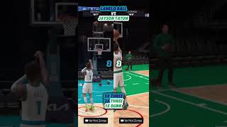 Lamelo Ball Vs Jayson Tatum Skills Challenge nba2k25 [upl. by Mandal]