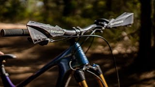 Pushys amp Revolution MTB Barkbusters MTB Handguard review [upl. by Isayg884]