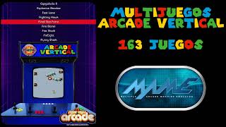 MASTER MULTIJUEGOS ARCADE VERTICAL  MAXIMUS ARCADE [upl. by Ornie386]