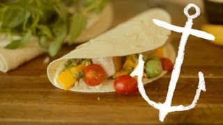 Awesome Fish Taco Recipe Bondi Harvest [upl. by Dlaniger681]