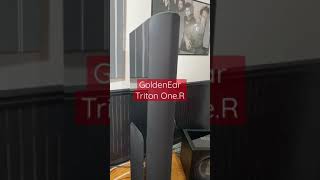 Goldenear Triton OneR New listening room set up [upl. by Atires]