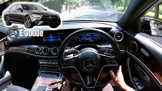 2021 MERCEDES BENZ E300De POV DRIVE [upl. by Engud]