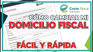 ►🔥CÓMO CAMBIAR MI DOMICILIO FISCAL🔥 ¡FÁCIL Y RÁPIDO [upl. by Begga938]