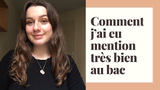 5 CONSEILS POUR AVOIR SON BAC avec mention [upl. by Sigvard]