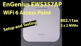 EnGenius EWS357AP WiFi 6 Access Point [upl. by Tudor401]