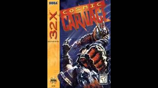 Cosmic Carnage 32X  Zena Lans Stage [upl. by Angel]