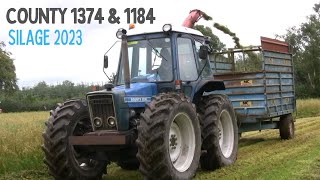 Classic Silage  County 1184 and 1374 at Glarryford Silage Day 2023 [upl. by Inanak]