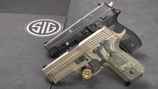 Sig P226 vs P229  two classic Sig DASA pistols [upl. by Ozmo]