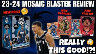 SOME MAJOR IMPROVEMENTS🚨  BIG HITS💥 PRODUCT REVIEW 202324 Panini Mosaic Basketball Blaster Box [upl. by Pierre273]