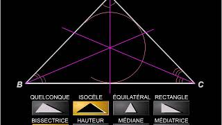 Propriétés des triangles [upl. by Lachus]