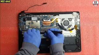 How to Replace Keyboard AVITA PURA NS14A6 INT441  Disassembly And Assembly [upl. by Nibor]