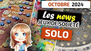 News jeux solo  Octobre 2024  3 Ring Circus Arborea Shackleton Base [upl. by Rather674]