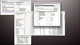 Using JMP to Standardize Scores Module 1 4 4 [upl. by Atterg971]