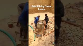 Diamond mining in Sierra Leone [upl. by Laresa]