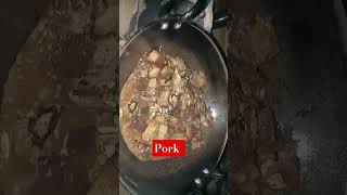 Pork Meat Cooking [upl. by Ennaegroeg]