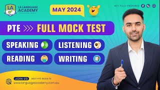 PTE Full Mock Test with Answers  May 2024  Language Academy PTE NAATI amp IELTS Online Classes [upl. by Kurth450]