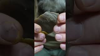 INGENIOUS NEANDERTHAL Butchering Tool primitivetechnology flintknapping donnydust caveman [upl. by Devitt]