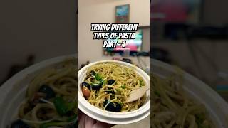 Aglio Olio Pasta review foodreview foodie pasta shortvideos trending reels minivlog shorts [upl. by Hgiel]