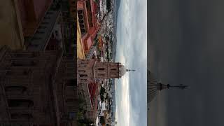 Dron  templo San Francisco de Asís dji queretaro drone travel mexico iglesia church [upl. by Ivy872]