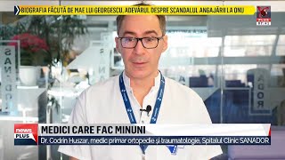 Proteză de gleznă la un fost fotbalist – Dr Codrin Huszar  Spitalul Clinic SANADOR [upl. by Rhines]