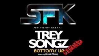 Trey Songz ft Nikki Minaj  Bottoms Up So Filthy Klean RemixElectro Version [upl. by Gustie642]