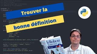 Programmation Python  Les dictionnaires [upl. by Tenaej404]