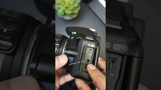 Nikon D5600 MIC REMOTE MICRO USB HDMI PORT [upl. by Nailliw]