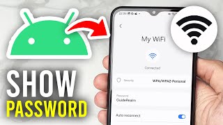 How To Show WiFi Password Without QR Code  Full Guide [upl. by Arimaj]