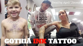 Dewins första tatuering VLOGG [upl. by Shirlie]