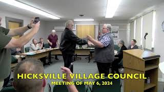 Hicksville Village Council Meeting 5624 [upl. by Tina]