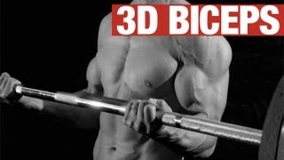 3D BICEPS EXERCISE  Make Those Biceps quotPOPquot With This 1 Exercise [upl. by Bolen]