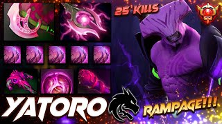 Yatoro Faceless Void  RAMPAGE  Dota 2 Pro Gameplay Watch amp Learn [upl. by Walters]