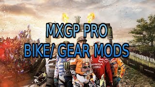 MXGP PRO GEAR AND BIKE GRAPHICS MODS [upl. by Acissehc961]