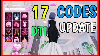 DRESS TO IMPRESS CODES SEPTEMBER 2024  DTI Codes UPDATE  Roblox [upl. by Prima856]