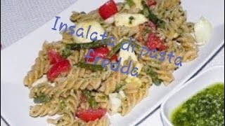 PASTA FREDDA AL PESTO [upl. by Ahsal]