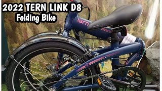 2022 TERN LINK D8 FOLDING BIKE BLACKBLUE MAGENTA [upl. by Cleon]