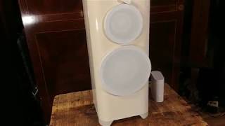 Bacini Acoustica wiredwireless speaker tower [upl. by Areid]