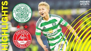 Celtic 60 Aberdeen  Daizen HatTrick as Celtic Smash Aberdeen  Premier Sports Cup SemiFinal [upl. by Olney812]