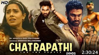 Chatarpathi New Blockbuster Full HD South Hindi Dubbed Movie 2023  Bellamkonda Krithi Shetty Movie [upl. by Marduk986]