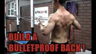 Back Exercise to build a V TAPER quotBulletproofquot Back [upl. by Nawk712]